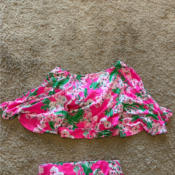 Lilly Pulitzer Pink Floral Set - Picture 8 of 8